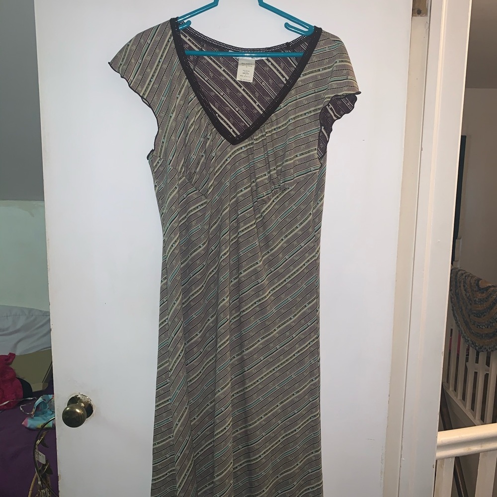 Max Studio Stripe Printed Dress
